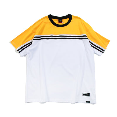 Playera Manga Corta con Costuras Combinadas - Image 8