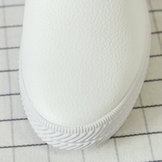 Zapatillas Blancas de Lona para Mujer - Cómodas y Transpirables para Verano - Image 3