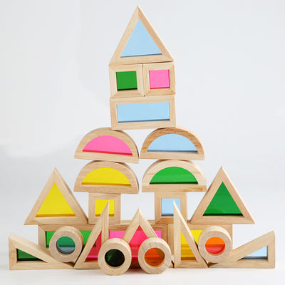 Bloques Constructores Caleidoscopio Multicolor