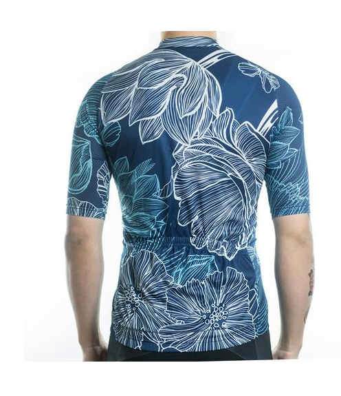 Maillot Ciclista FlourishBlue - Rendimiento y Comodidad