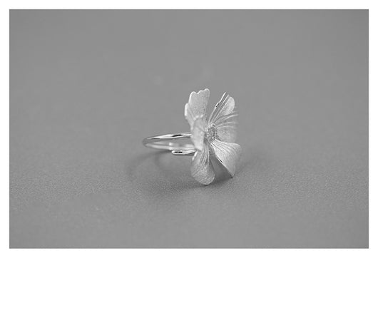 Anillo de Plata 925 Peonía Sueño de Verano - Image 24