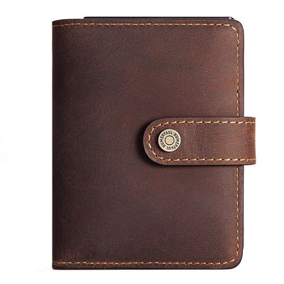 Cartera Vintage de Cuero con Cierre - Image 16