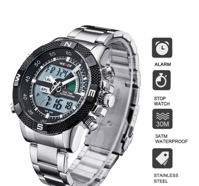 Reloj Despertador LCD Multifuncional con Luz Nocturna y Resistencia al Agua - Image 6