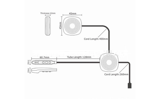 Casco Inteligente con Bluetooth - Sistema de Comunicación Inalámbrica para Motocicleta - Image 5