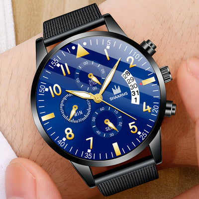 Reloj Concept para Hombre con Correa de Malla y Calendario