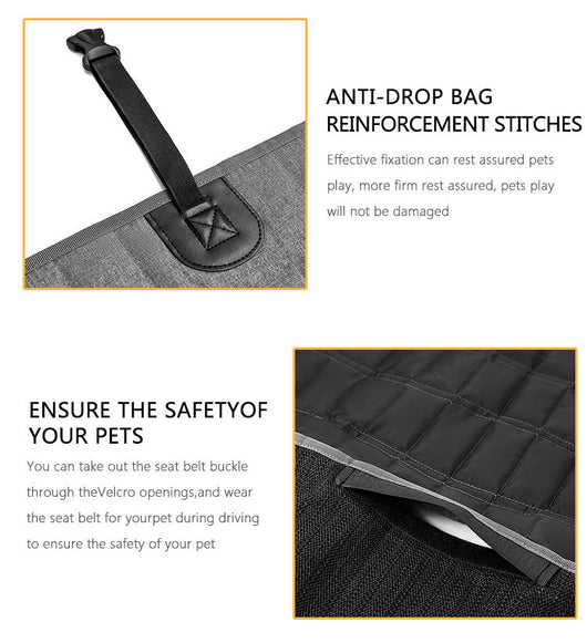 Protector Universal para Asiento Trasero de Vehículo Resistente al Agua y Suciedad para Mascotas - Image 9