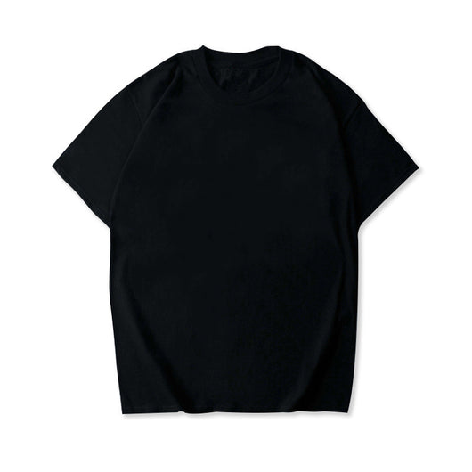 Camiseta Básica de Algodón Suelta Unisex - Cuello Redondo Verano - Image 2
