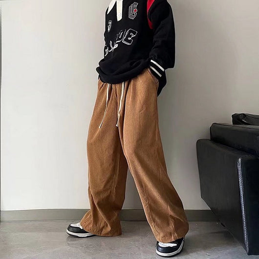 Pantalones de Lana para Hombre Otoño Invierno Corte Recto Diseño Premium - Image 12