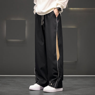 Pantalones Casuales Impermeables Talla Grande Hombre Corte Recto - Image 2