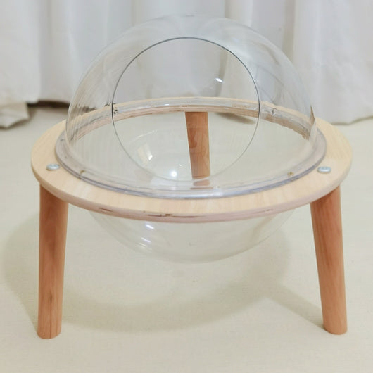 Nido Esférico Transparente para Gatos - Cápsula Espacial - Image 6