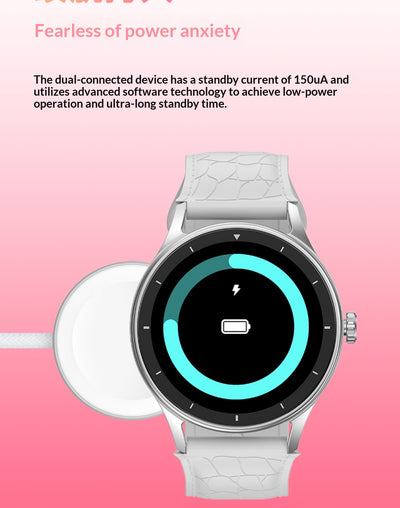 Reloj Deportivo Bluetooth con Doble Correa de Acero Inoxidable Pulido - Image 18