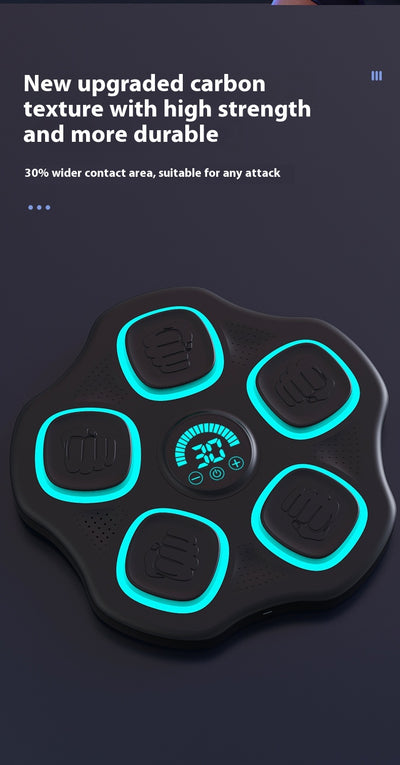Saco de Boxeo Inteligente con Bluetooth y Música para Fitness - Image 8