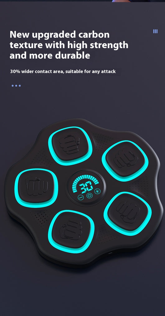 Saco de Boxeo Inteligente con Bluetooth y Música para Fitness - Image 8