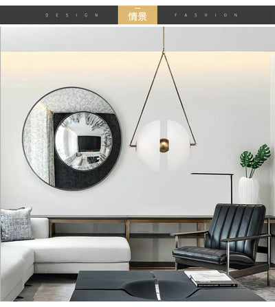 Lámpara de Araña Contemporánea con Cristal para Sala de Exposiciones - Image 10