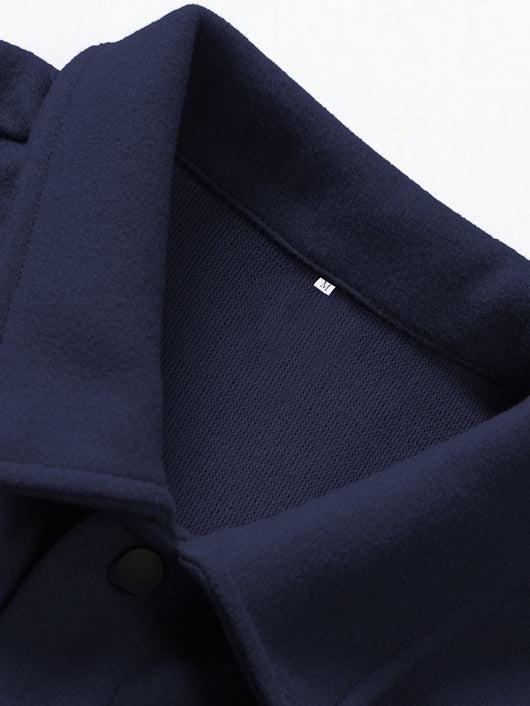 Abrigo Elegante para Hombre con Botones y Bolsillos de Solapa - Image 24