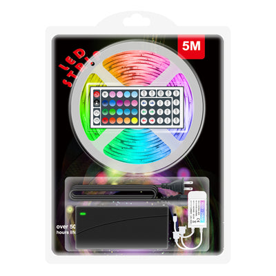 Tira LED Inteligente 44 Teclas 5M Impermeable con Cambio de Color - Image 14