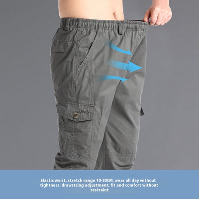 Overol Recto Holgado Casual para Hombre - Perfecto para Verano - Image 3