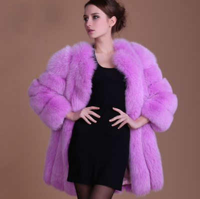 Abrigo de Piel Sintética Larga para Mujer - Elegancia y Calidez - Image 10