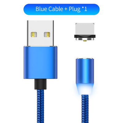 Cable de Carga Magnético LED Compatible con Apple 1m - Image 7