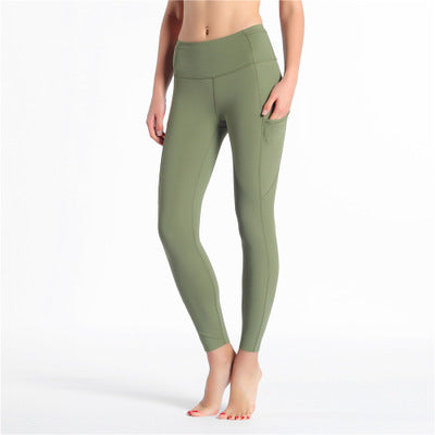 Pantalones de yoga con estampado y tela elástica - Image 13