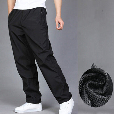 Pantalones de Chándal Casuales Hombre con Cachemira Transpirable Talla Grande - Image 14