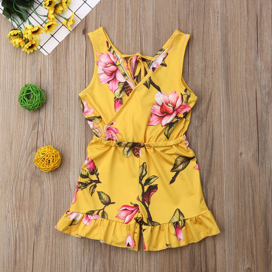 Conjunto Floral de Verano para Niñas - Ropa Estampada Fresca - Image 3