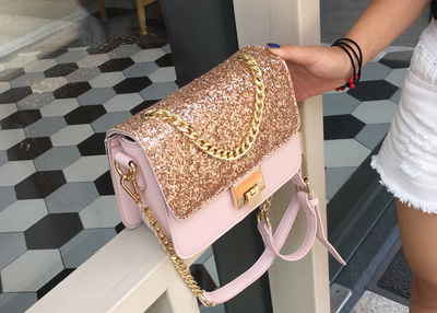 Bolso Tote para Dama con Lentejuelas y Acabado en Piel Sintética - Image 7