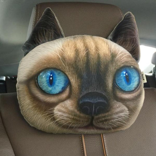 Almohada Reposacabezas para Auto - Diseño Gatos - Image 15