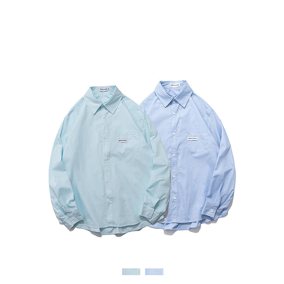 Camisa Casual Doble Capa Suelta para Hombre y Mujer