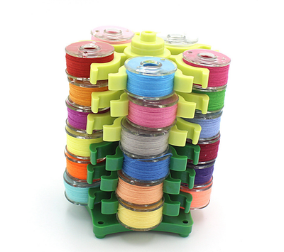 Organizador Giratorio de Bobinas con Clips de Sujeción - Image 5