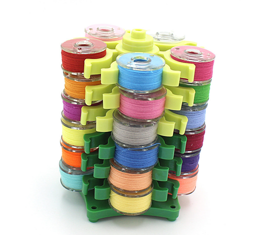 Organizador Giratorio de Bobinas con Clips de Sujeción - Image 5