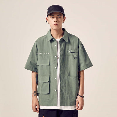 Camisa de Trabajo con Bolsillos de Herramientas - Image 15