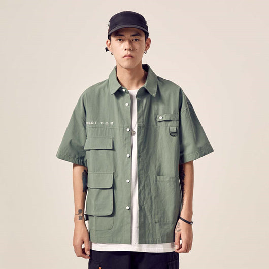 Camisa de Trabajo con Bolsillos de Herramientas - Image 15