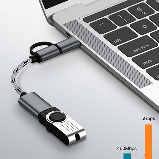 Adaptador Convertidor de Teclado PS/2 a USB