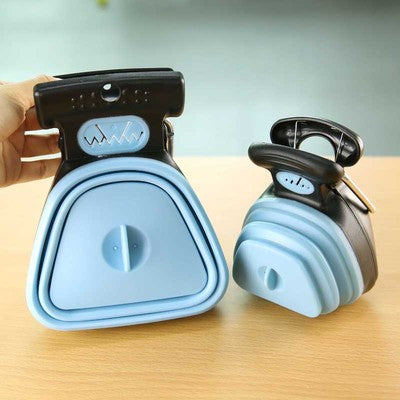 Recogedor de Heces para Perros Plegable con Bolsas Biodegradables