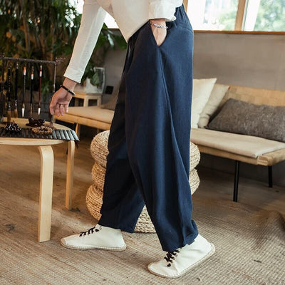 Pantalones Anchos Estilo Chino de Cintura Alta - Image 13