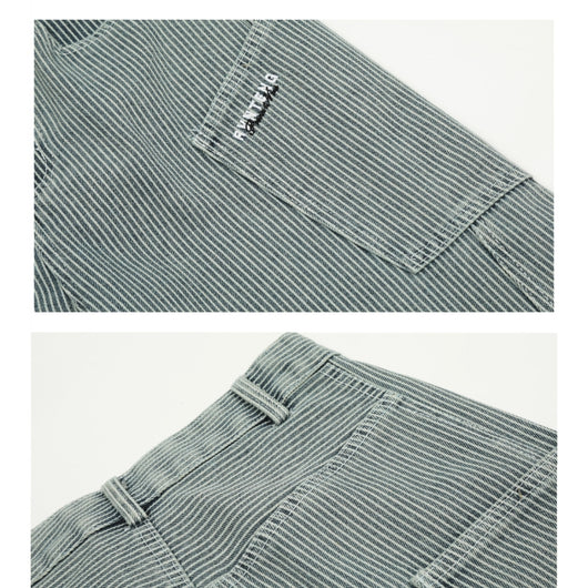 Pantalón Ancho Suelto de Diseño Moderno con Efecto Estilizador - Image 3