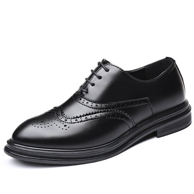 Zapatos de Cuero Brogue Ejecutivo para Otoño e Invierno - Image 5