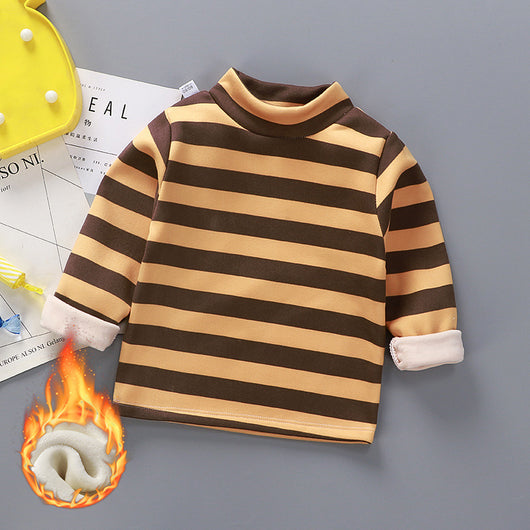 Camiseta Base Infantil de Terciopelo Grueso - Image 22