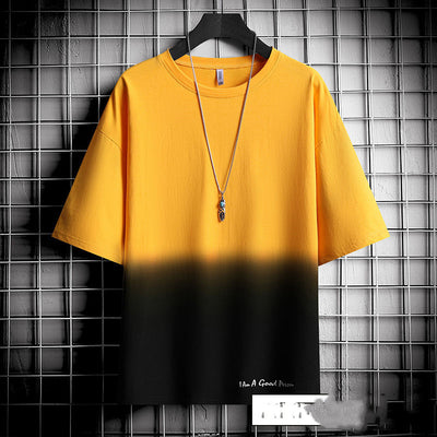 Camiseta Suelta Estilo Hong Kong para Hombre - Image 11