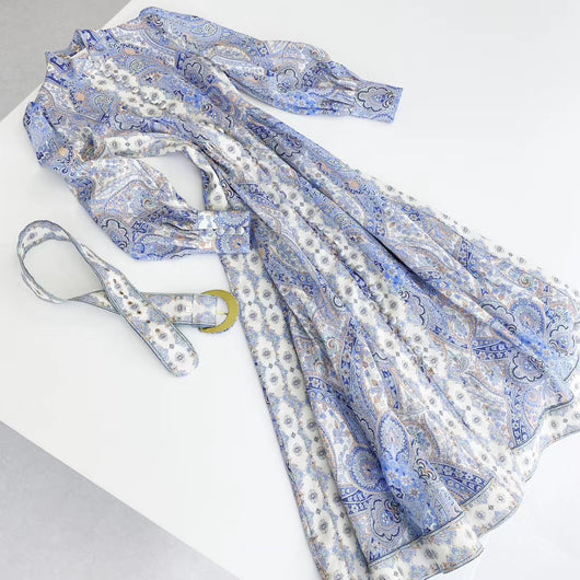 Vestido de Lino Estampado - Image 2
