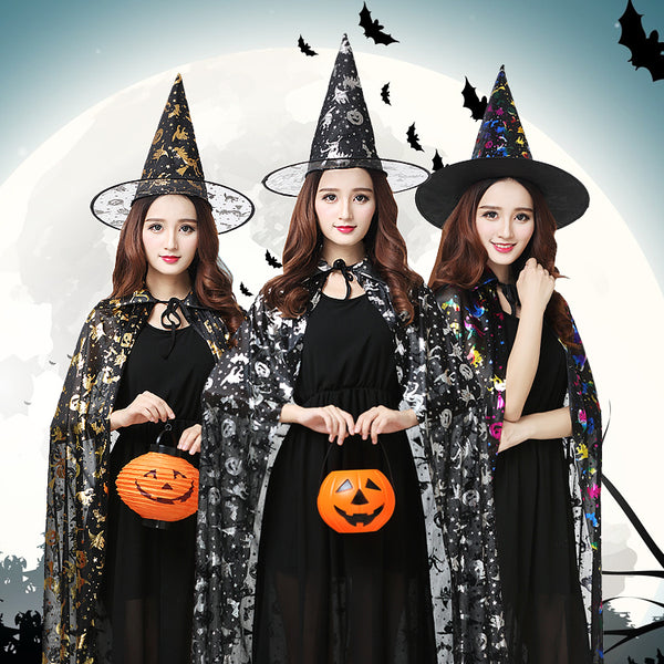 Disfraz de Bruja Mágica para Mujer - Vestido de Fiesta Halloween