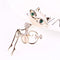 Cat Plateado Brooches Rrhinestone JewelryCat Plateado Brooches Rrhinestone Jewelry Dorado