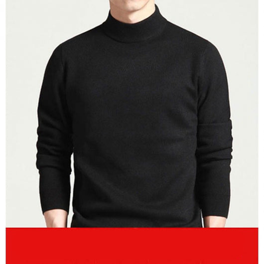 Suéter Coreano Slim Fit Cuello Medio Grueso para Jóvenes - Image 15