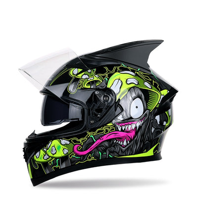 Casco de Motociclismo Four Seasons - Protección Todo Clima - Image 9