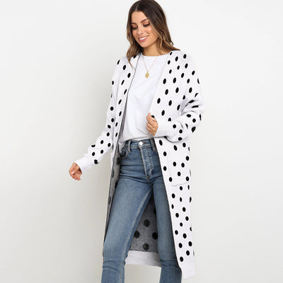 Cardigan de Leopardo para Otoño e Invierno - Suéter Tejido Elegante para Mujer - Image 18