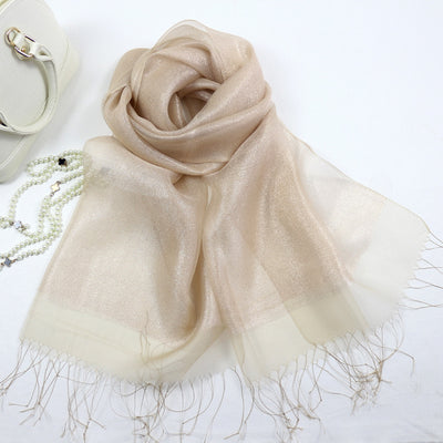 Pañuelo de Seda Doble Capa Premium para Mujer - Elegancia y Sofisticación - Image 20