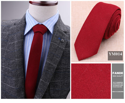 Corbata de Lana 6cm - Elegancia Casual Moderna - Image 13