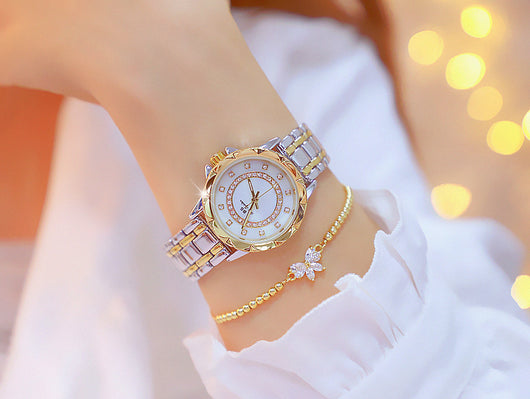 Reloj Diamante para Mujer con Eslabones Elegantes - Image 8