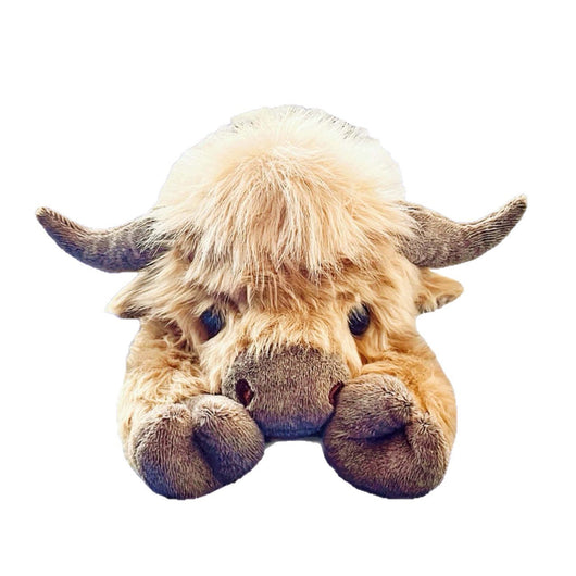Peluche Vaca Highland Cartoon - Juguete Suave para Niños - Image 3